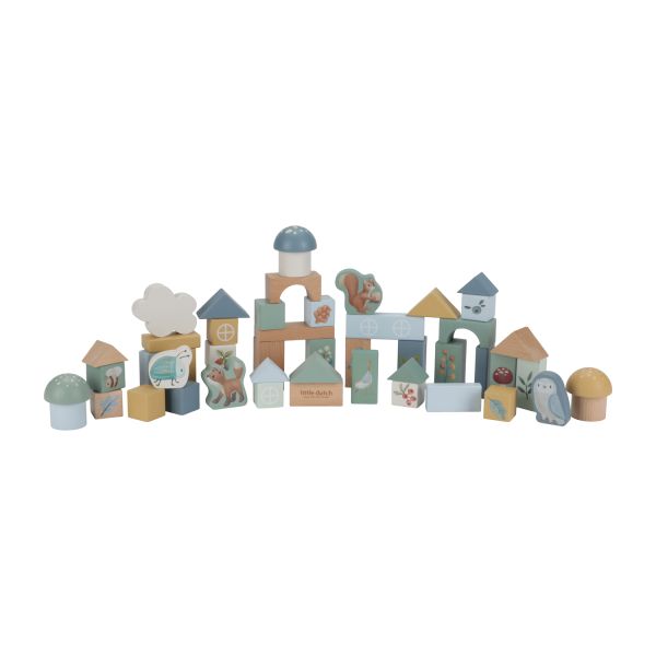 Little Dutch Bouwblokken In Ton Forest Friends FSC Little Dutch Bouwblokken In Ton Forest Friends FSC