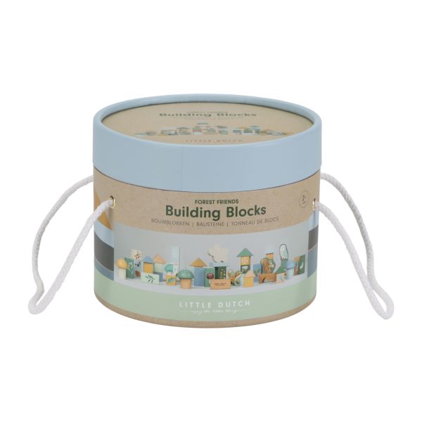 Little Dutch Bouwblokken In Ton Forest Friends FSC Little Dutch Bouwblokken In Ton Forest Friends FSC