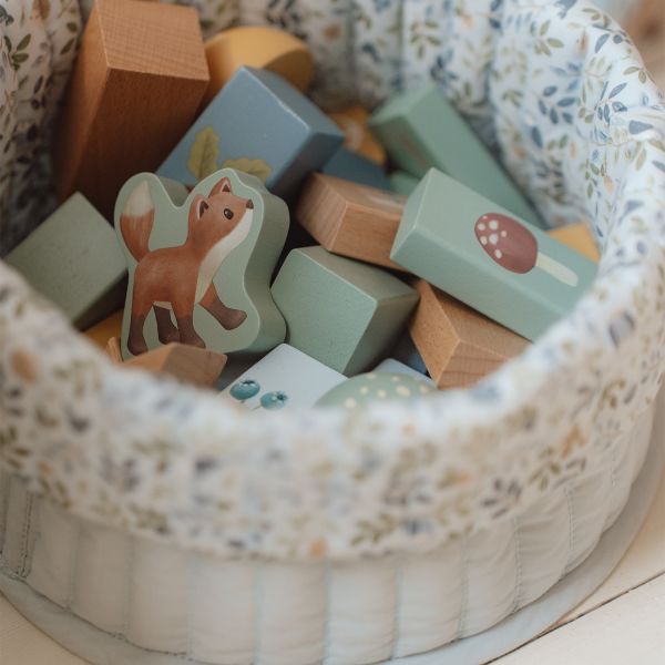 Little Dutch Bouwblokken In Ton Forest Friends FSC Little Dutch Bouwblokken In Ton Forest Friends FSC