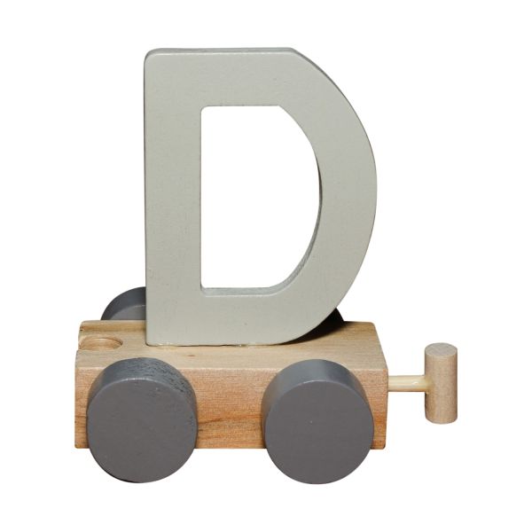 Jep! Kids Trainletter D Silver Jep! Kids Trainletter D Silver