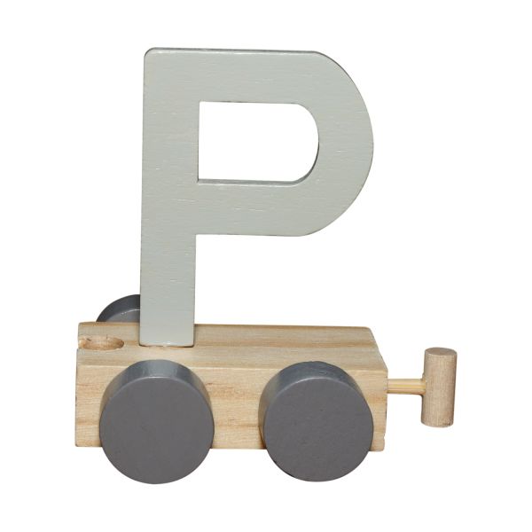 Jep! Kids Trainletter P Silver Jep! Kids Trainletter P Silver
