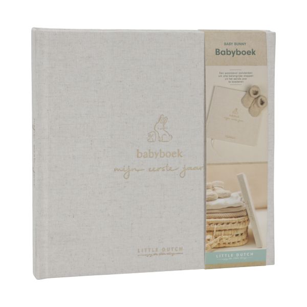 Little Dutch Babyboek 'Mijn eerste jaar' Baby Bunny FSC Little Dutch Babyboek 'Mijn eerste jaar' Baby Bunny FSC