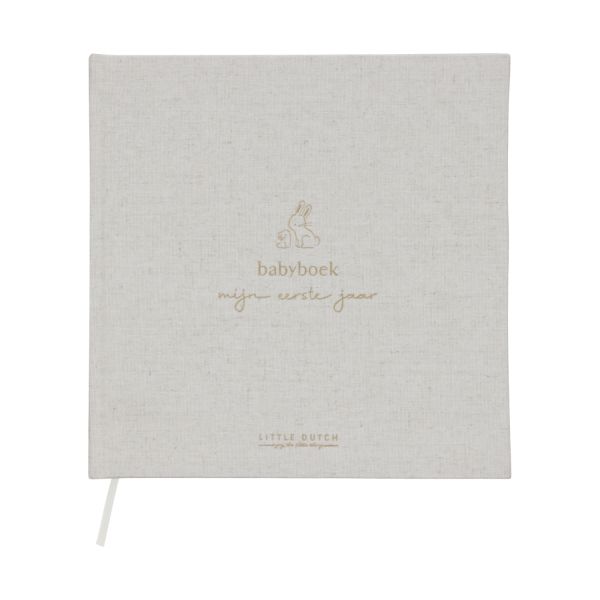 Little Dutch Babyboek 'Mijn eerste jaar' Baby Bunny FSC Little Dutch Babyboek 'Mijn eerste jaar' Baby Bunny FSC