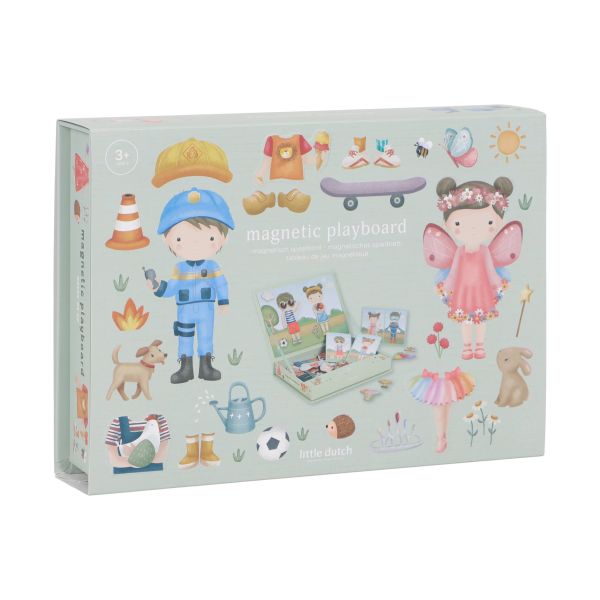 Little Dutch Magnetisch Speelbord - Jim & Rosa Dress-Up Little Dutch Magnetisch Speelbord - Jim & Rosa Dress-Up