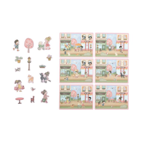 Little Dutch Magnetisch Speelbord - Rosa's Shopping