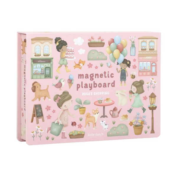 Little Dutch Magnetisch Speelbord - Rosa's Shopping