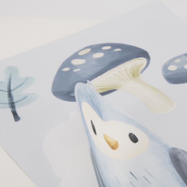 Little Dutch Muurstickers Forest Friends - 3x A4 Size Sheets Little Dutch Muurstickers Forest Friends - 3x A4 Size Sheets