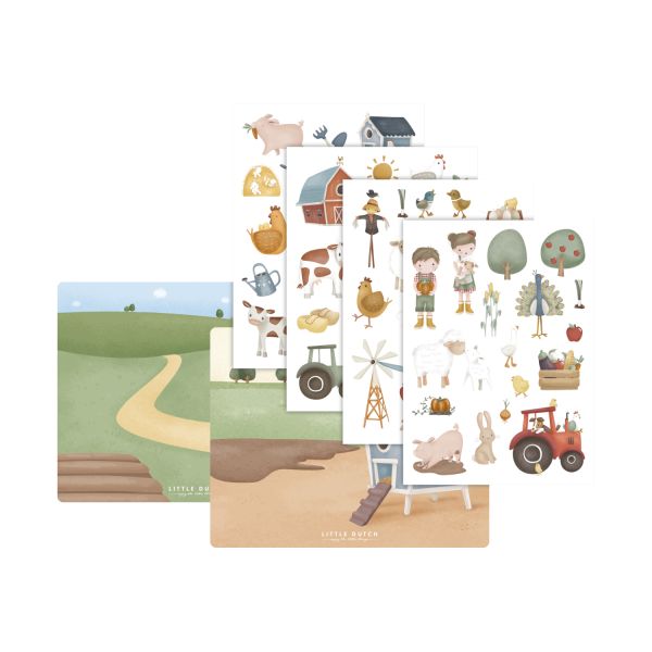 Little Dutch Raamstickers - Little Farm Little Dutch Raamstickers - Little Farm