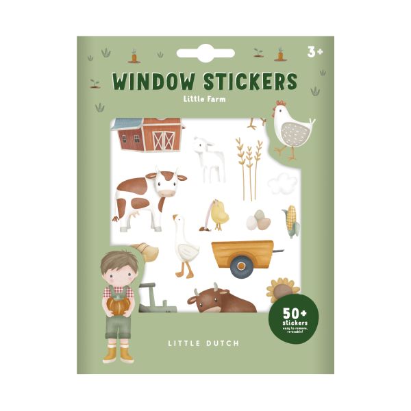Little Dutch Raamstickers - Little Farm Little Dutch Raamstickers - Little Farm