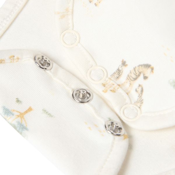 Little Dutch Safari Friends Romper - Maat 50 - Creme 
