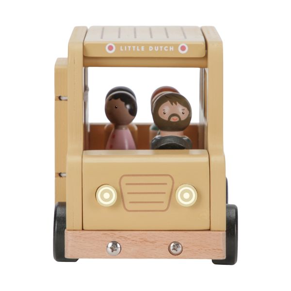 Little Dutch Schoolbus met poppetjes FSC