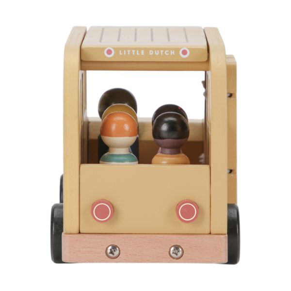 Little Dutch Schoolbus met poppetjes FSC