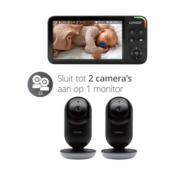 Luvion Baby Monitor Camera - Supreme Connect 3 - Noir