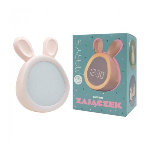 Mary's Alarm Clock Bunny - Pink Mary's Alarm Clock Bunny - Pink
