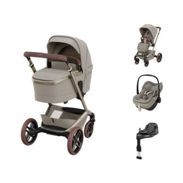 Maxi-Cosi Fame 3-in-1 Kinderwagen Met Base - Pebble Slide Pro - Sapphire Sand Maxi-Cosi Fame 3-in-1 Kinderwagen Met Base - Pebble Slide Pro - Sapphire Sand