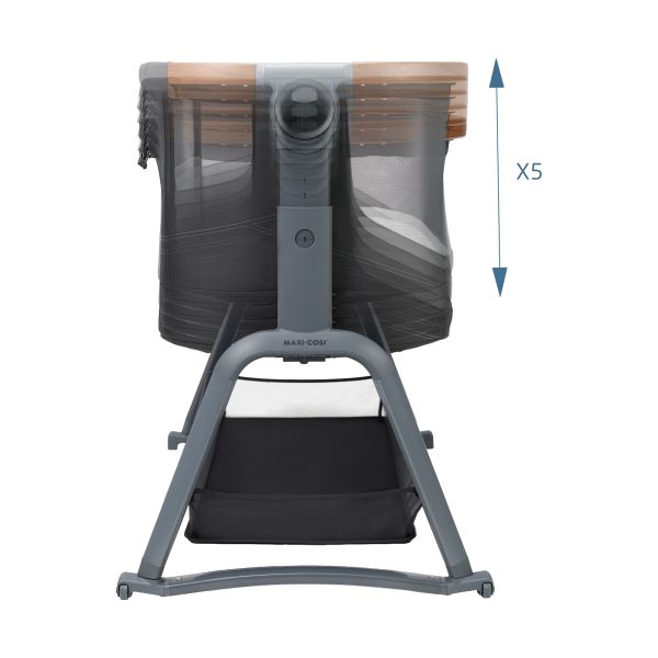 Maxi-Cosi Iora Plus Co-Sleeper - Elegance Graphite Maxi-Cosi Iora Plus Co-Sleeper - Elegance Graphite