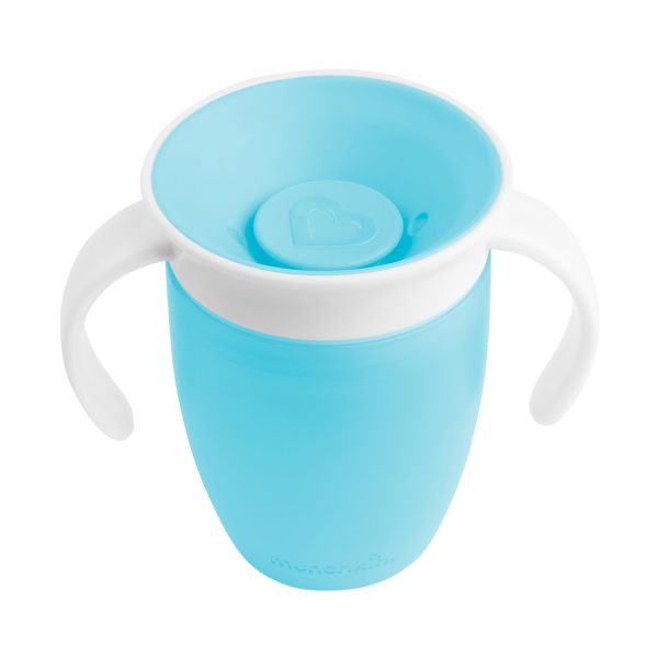 Munchkin Miracle 360° Trainer Cup Blauw 6mnd+ 207ml Munchkin Miracle 360° Trainer Cup Blauw 6mnd+ 207ml