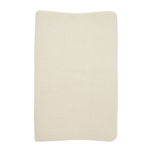 Meyco Baby Uni aankleedkussenhoes tetra pre-washed Soft Sand Meyco Baby Uni aankleedkussenhoes tetra pre-washed Soft Sand
