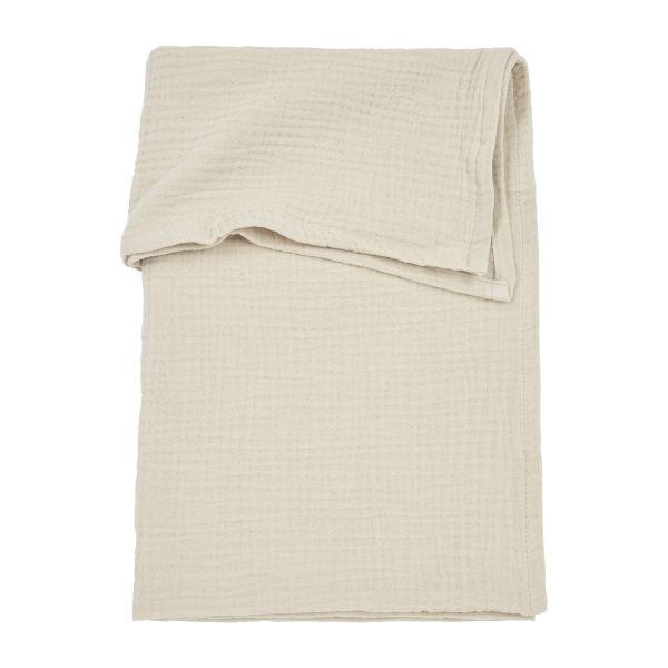 Meyco Wieglaken tetra Pre-Washed Soft Sand 75 x 100 cm Meyco Wieglaken tetra Pre-Washed Soft Sand 75 x 100 cm