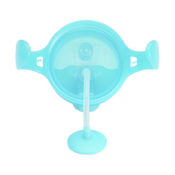 Munchkin Click Lock Tip & Sip Straw Beker - Blue Munchkin Click Lock Tip & Sip Straw Beker - Blue