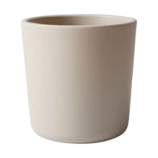Mushie Siliconen Drinkbeker - Set van 2 - Vanilla