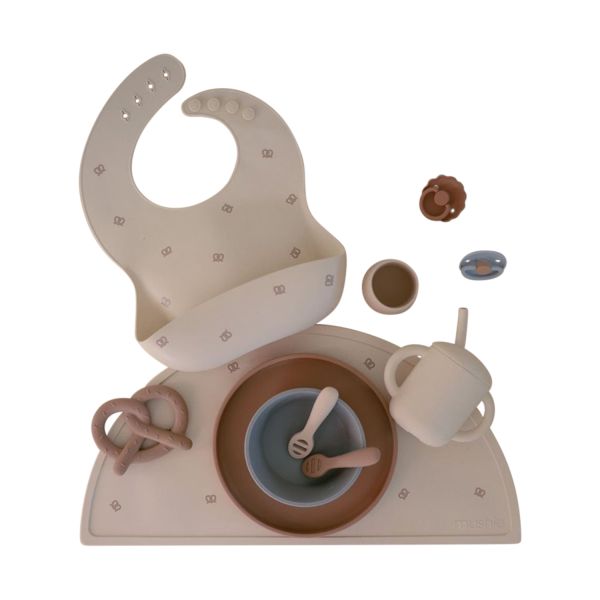 Mushie Slab Silicone Pretzel