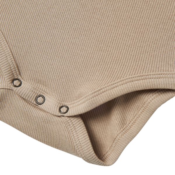 Name It Kab Button Korte Mouw Romper - Mt. 56 - Pure Cashmere Name It Kab Button Korte Mouw Romper - Mt. 56 - Pure Cashmere