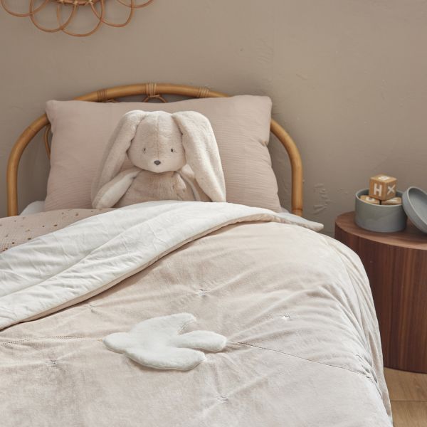 Noukie's B&M Deken – 75x100 cm – Polyester (Velvet) – Bali en Snow Noukie's B&M Deken – 75x100 cm – Polyester (Velvet) – Bali en Snow