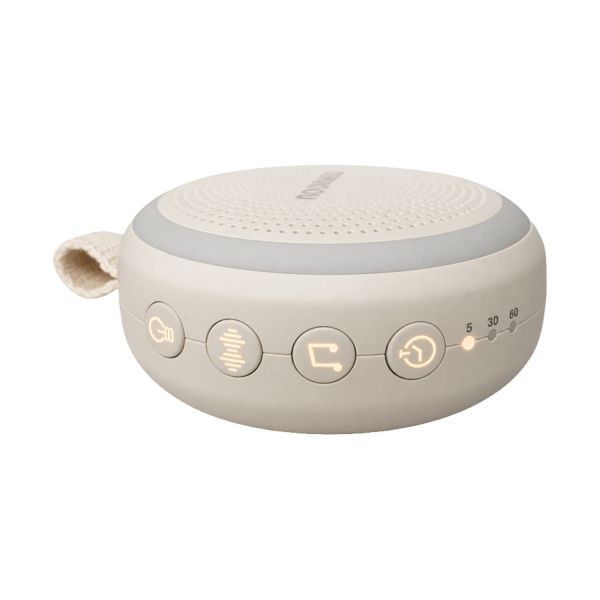 Noukie's KYYA® Draagbaar Nachtlampje Met Muziek - Beige