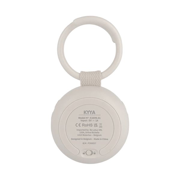 Noukie's KYYA® Draagbaar Nachtlampje Met Muziek - Beige