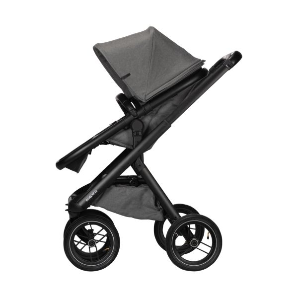 Dubatti One E5 2-in-1 Kinderwagen Black - Grey Dubatti One E5 2-in-1 Kinderwagen Black - Grey