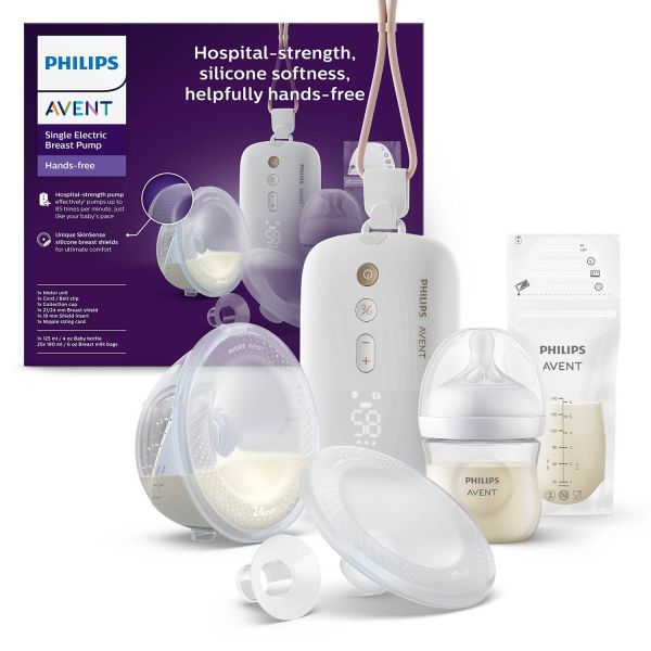 Philips Avent Borstkolf - Handsfree Enkelzijdig + Melkbewaarzakje Philips Avent Borstkolf - Handsfree Enkelzijdig + Melkbewaarzakje