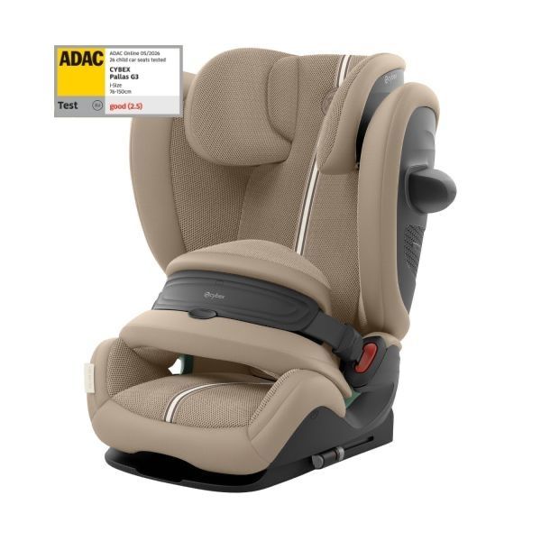 Cybex Pallas G3 Plus Autostoel – Almond Beige Cybex Pallas G3 Plus Autostoel – Almond Beige