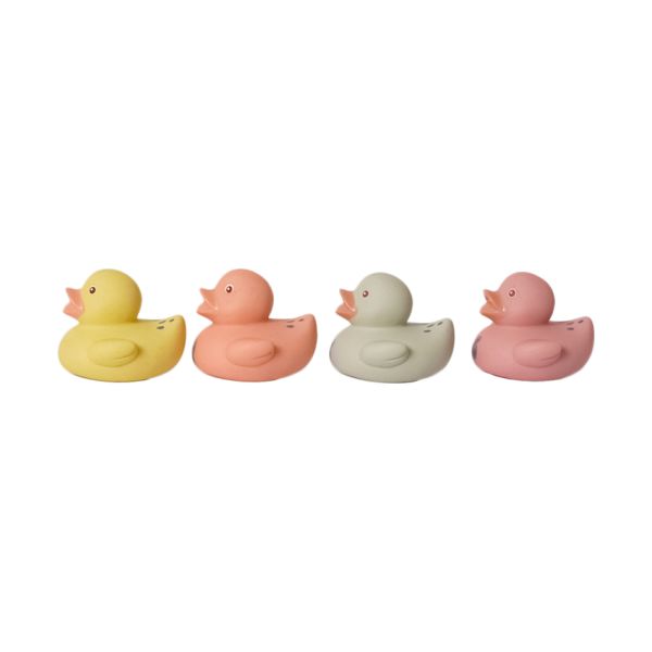 Speelgoedtopdeals Badeendjes 4-Delig - Bioplastic