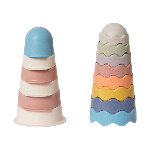 Baby Favorite Stapeltoren 8+6 Delig - Bioplastic Baby Favorite Stapeltoren 8+6 Delig - Bioplastic