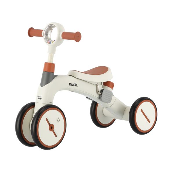 Puck 3-In-1 Driewieler - Wit/Bruin Puck 3-In-1 Driewieler - Wit/Bruin