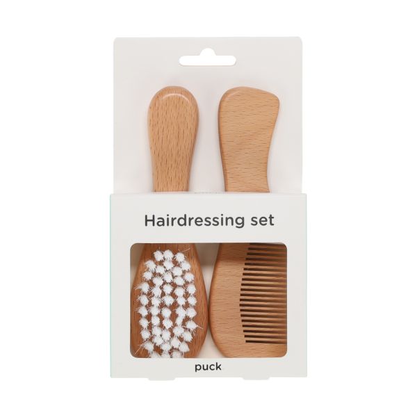 Puck Baby Haarborstel Set