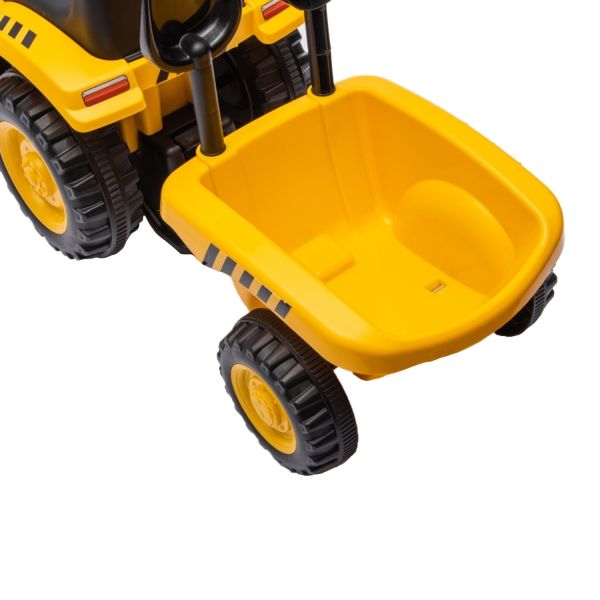 Puck loopauto tractor + aanhanger CAT Puck loopauto tractor + aanhanger CAT