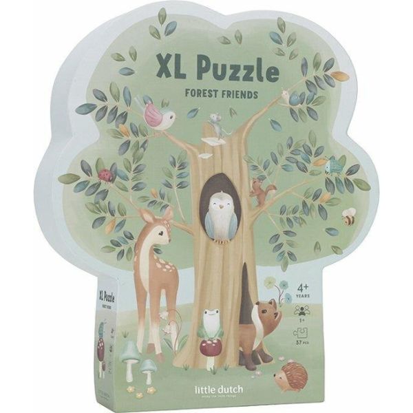 Little Dutch Vloerpuzzel Forest Friends FSC