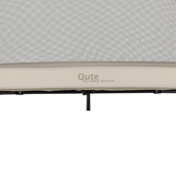 Qute Q-Sleep Campingbed Easyfold - Ivory Qute Q-Sleep Campingbed Easyfold - Ivory