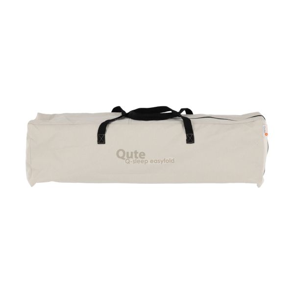 Qute Q-Sleep Campingbed Easyfold - Ivory Qute Q-Sleep Campingbed Easyfold - Ivory