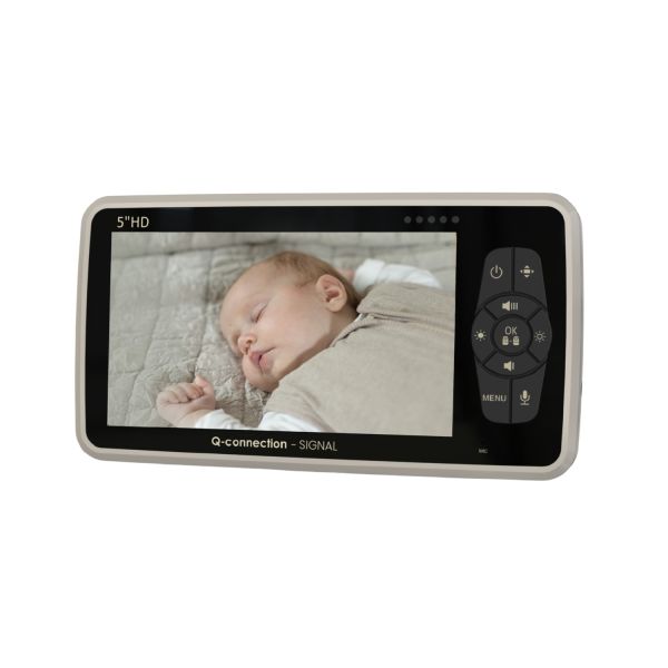 Qute Babyfoon Q-Connection Signal - Zand Qute Babyfoon Q-Connection Signal - Zand