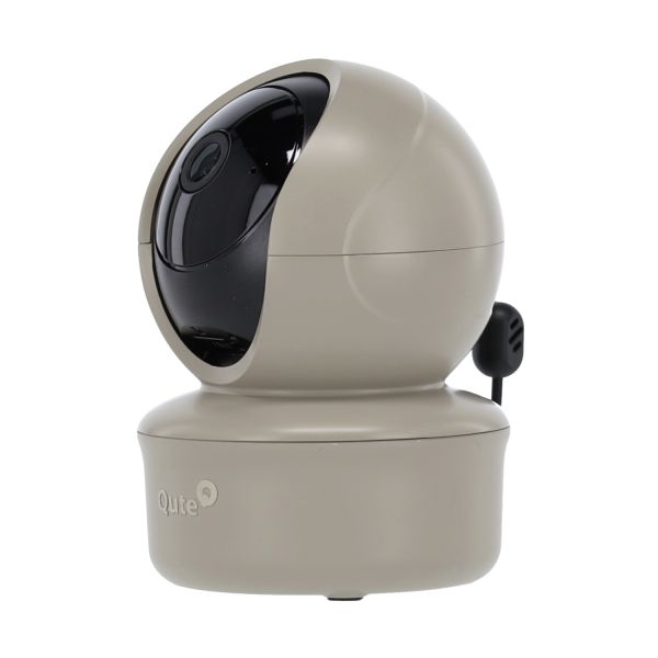 Qute Beeldbabyfoon Q-Connection Smart WIFI 2-IN-1 5HD - Zand - Limited Edition Qute Beeldbabyfoon Q-Connection Smart WIFI 2-IN-1 5HD - Zand - Limited Edition