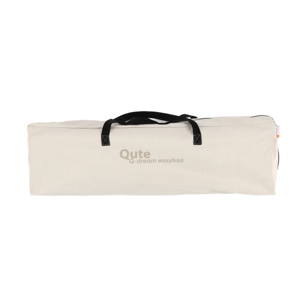 Qute Q-dream Campingbed easyfold ivory Qute Q-dream Campingbed easyfold ivory