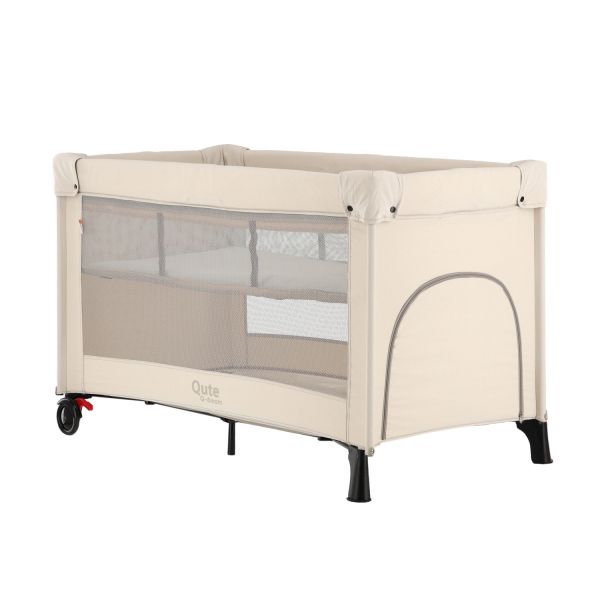 Qute Q-dream Campingbed easyfold ivory Qute Q-dream Campingbed easyfold ivory