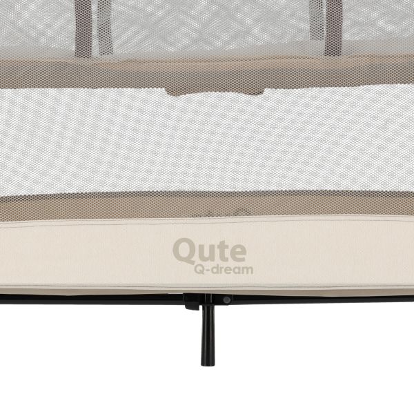 Qute Q-dream Campingbed easyfold ivory Qute Q-dream Campingbed easyfold ivory