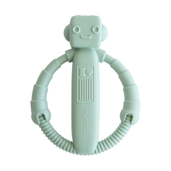 Mushie Rattle Bijtring - Robot Mushie Rattle Bijtring - Robot