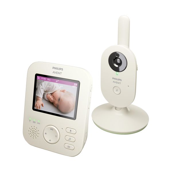 Philips SCD882/26 Video Baby Monitor Advanced With Travel Bag - Pastel Green