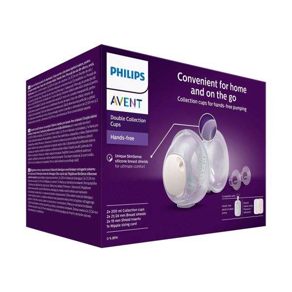 Philips Avent Hands-Free Dubbele Collection Cups Philips Avent Hands-Free Dubbele Collection Cups