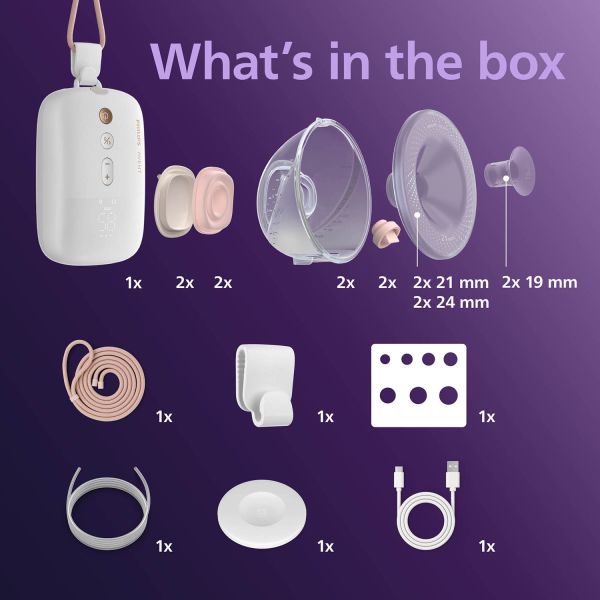 Philips Avent Hands-Free Dubbele Elektrische Borstkolf Philips Avent Hands-Free Dubbele Elektrische Borstkolf